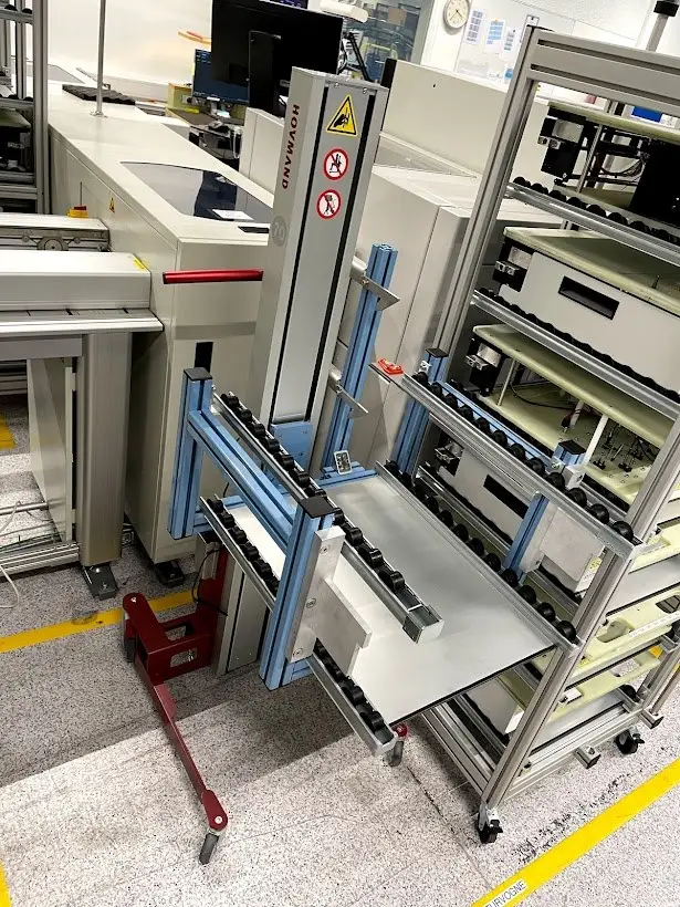 Dobbelt fiksturvogn til PCB-produktion